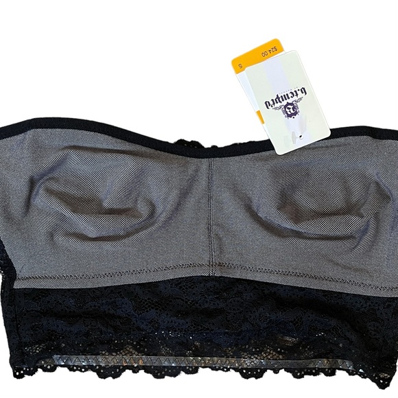 B.TEMPT’D BY WACOAL B. CHARMING BANDEAU BRA IN BLACKENED PEARL - SZ SMALL - NWT! - Picture 5 of 7